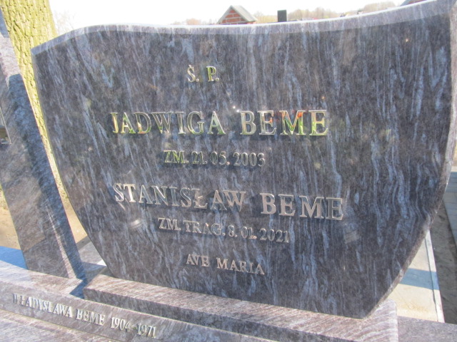 Jadwiga Beme 1937 Korczew - Grobonet - Wyszukiwarka osób pochowanych