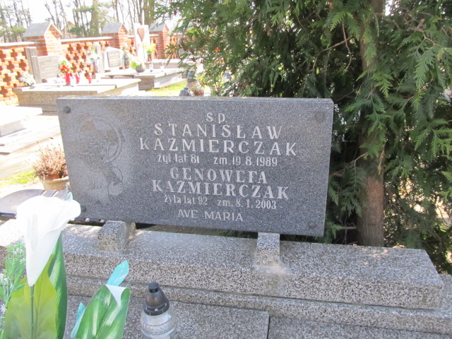 Genowefa Kaźmierczak 1911 Korczew - Grobonet - Wyszukiwarka osób pochowanych