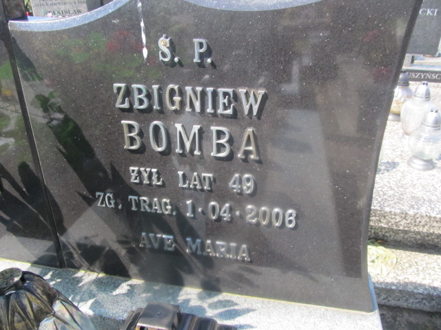 Zbigniew Bomba 1957 Korczew - Grobonet - Wyszukiwarka osób pochowanych