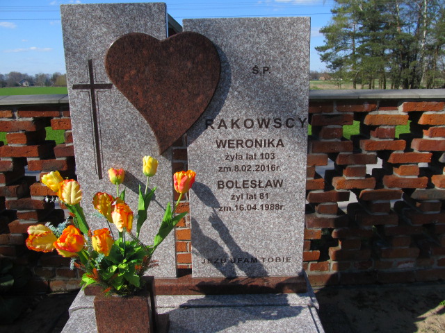 Weronika Rakowska 1912 Korczew - Grobonet - Wyszukiwarka osób pochowanych