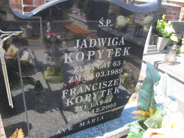 Jadwiga Kopytek 1966 Korczew - Grobonet - Wyszukiwarka osób pochowanych