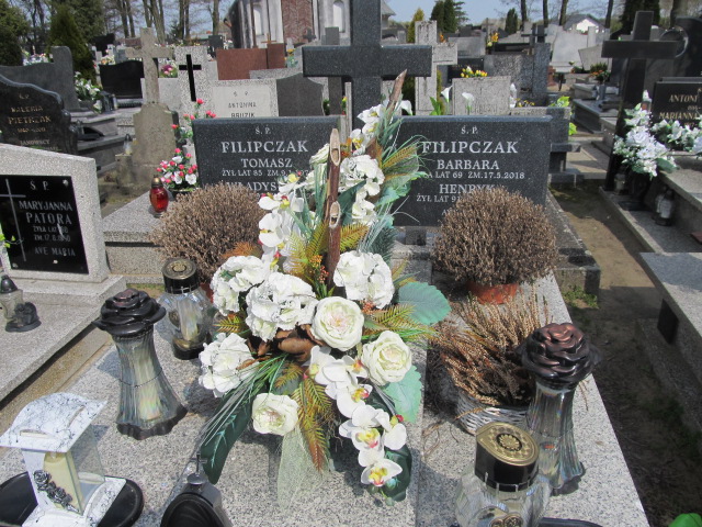 Grób Władysława Filipczak