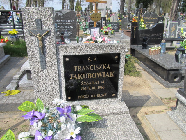 Franciszka Jakubowska Korczew - Grobonet - Wyszukiwarka osób pochowanych