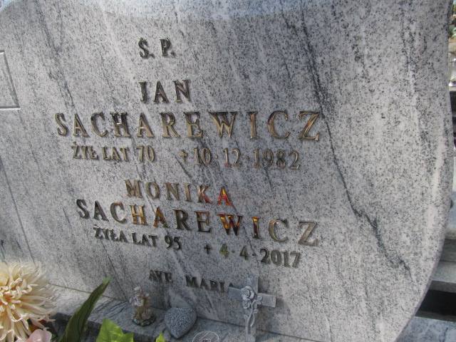 Monika Sacharewicz 1922 Korczew - Grobonet - Wyszukiwarka osób pochowanych