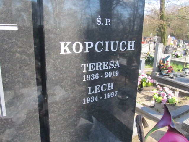 Grób Teresa Kopciuch