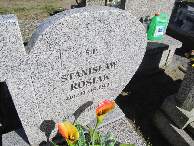 Grób Stanisław Rosiak