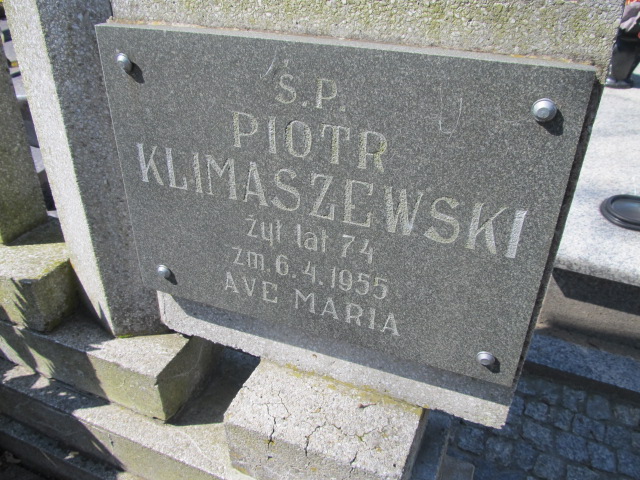 Piotr Klimaszewski 1881 Korczew - Grobonet - Wyszukiwarka osób pochowanych