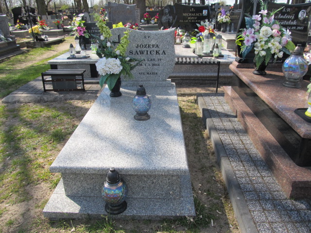 Grób Józefa Sawicka